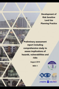Cover Image of the 📂 21 MD-3_Preliminary assessment report including comprehensive study to assess implications of hazards, vulnerabilities and risks_URP/RAJUK/S-5